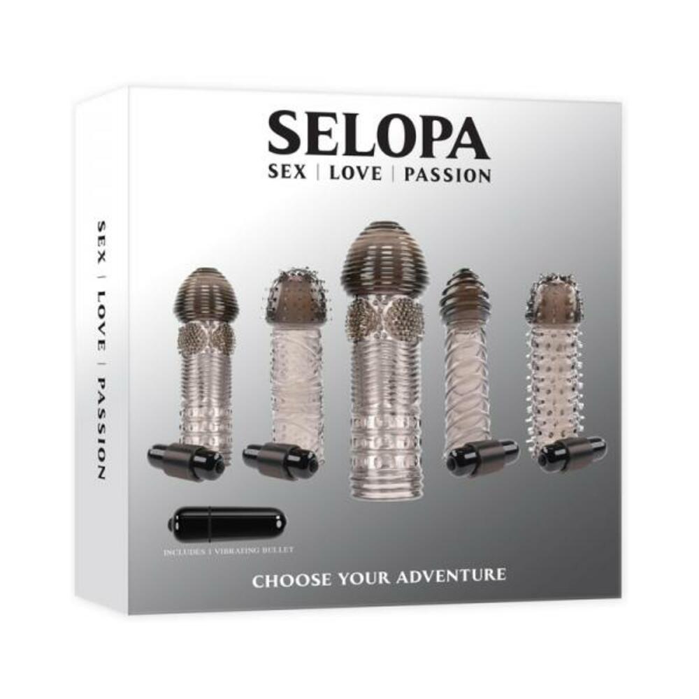 844477023540_1_2ea9fe14-3705-40b7-8a3c-8b8d68e9599f Selopa Choose Your Adventure Sleeve Kit With Bullet Smoke Clear - Image 1