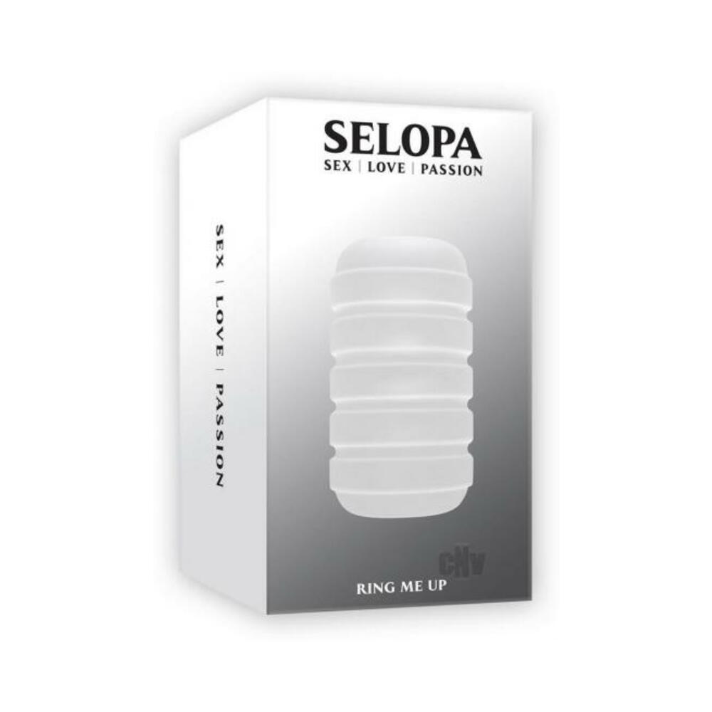 844477023960_1 Selopa Ring Me Up Stroker Tpe Clear - Image 1