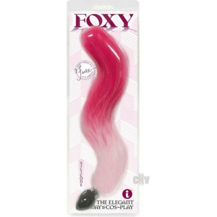 Foxy Fox Tail Plug Pink