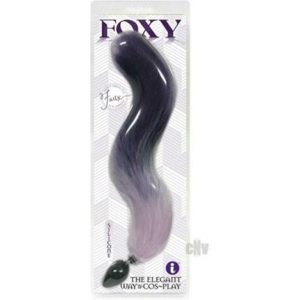 Foxy Fox Tail Plug Purple
