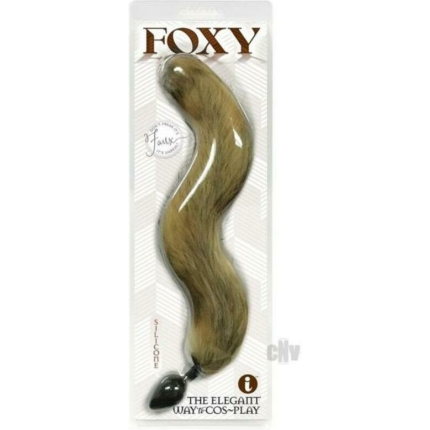 Foxy Fox Tail Plug Gold