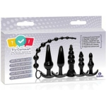 Try-Curious Anal Plug Kit Black - Image 2
