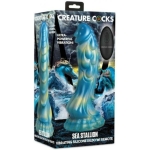 Sea Stallion Vibrating Silicone Dildo With Remote - Image 2