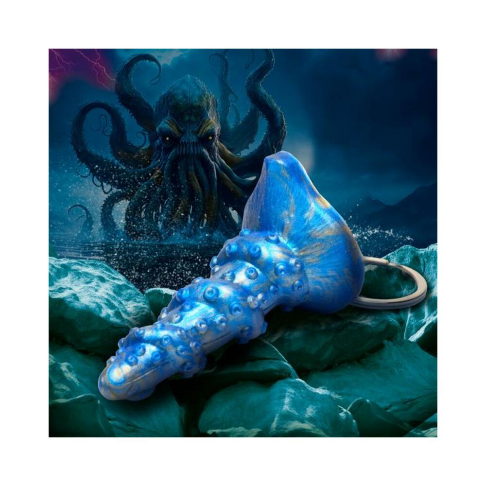 848518054951_1 Lord Kraken Mini Dildo Key Chain - Image 1
