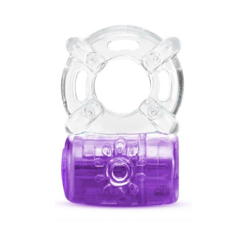 850002870442_1 Play With Me - Pleaser Rechargeable C-ring - Purple - Image 1