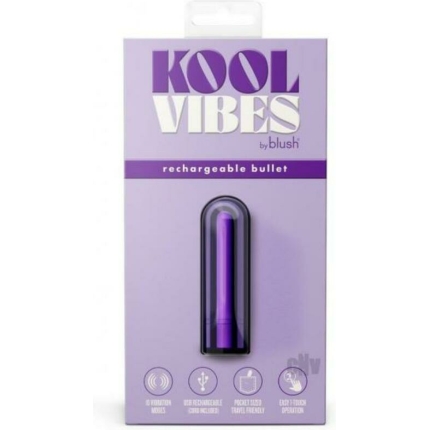 Kool Vibes Rechargeable Mini Bullet Grape