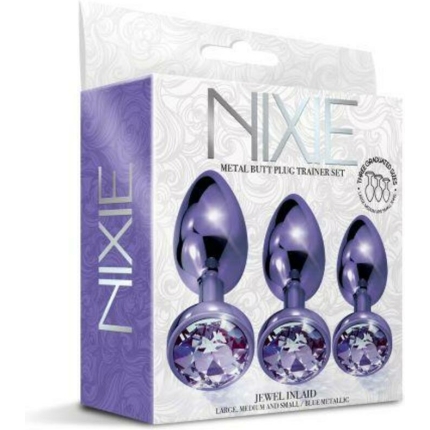 Nixie Metal Plug Trainer Set Purple Metallic