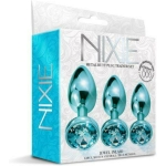 Nixie Metal Plug Trainer Set Blue Metallic