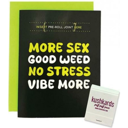 More Sex Greeting Card W/matchbook