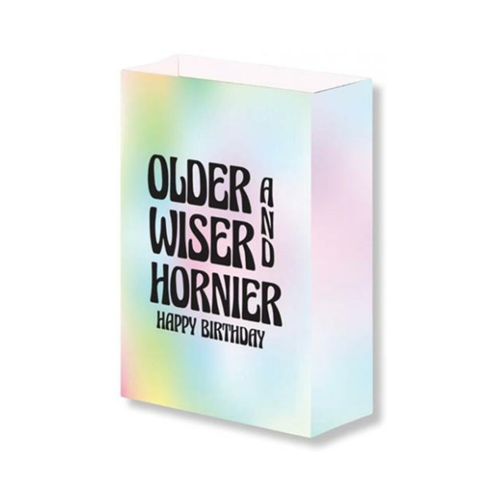 850059990254_1 Older Wiser Birthday Gift Bag - Image 1