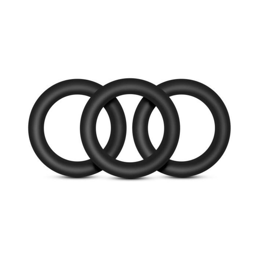 853858007093_1 Performance VS2 Silicone Cock Rings Small Black - Image 1