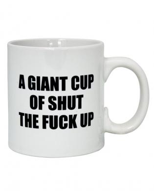 8635-01 Attitude mug a giant cup of shut the fuck up - 22 oz - Image 1