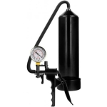 Pumped Elite Beginner Pump With Gauge Black