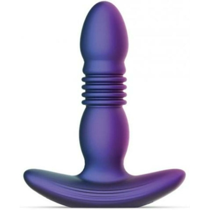 Hueman Supernova Thrusting Butt Plug - Purple