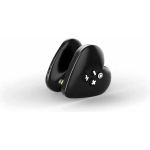 Mystim Hearts Desire Estim Layon Vibrator - Black