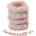 Sportsheets Sex & Mischief Peaches 'n CreaMe Fur Handcuffs - Image 2