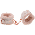 Sportsheets Sex & Mischief Peaches 'n CreaMe Fur Handcuffs - Image 3