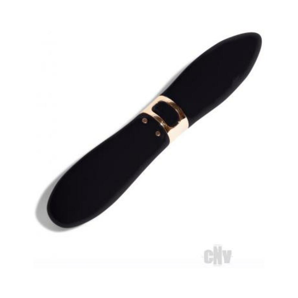 9342851003061_1 Sensuelle Double-ended Deux Bullet Black - Image 1