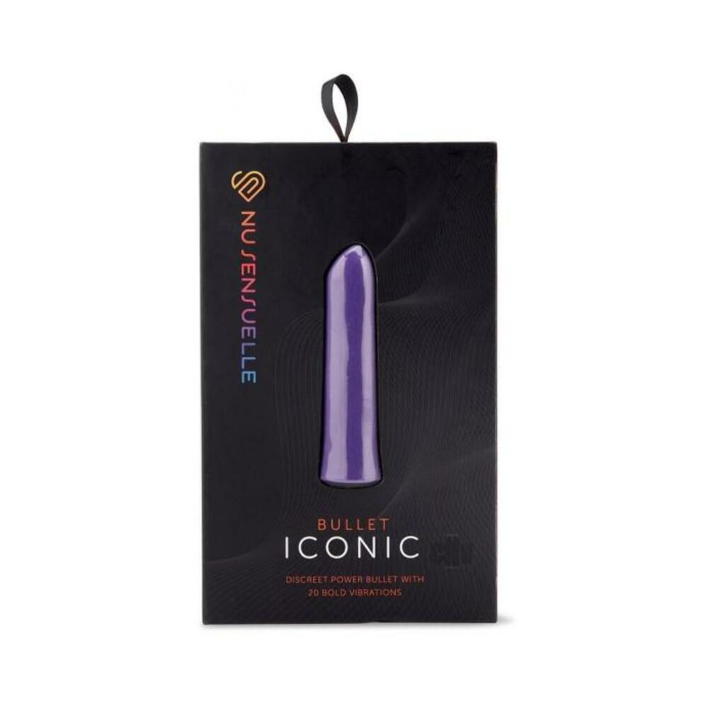 9342851003313_1 Sensuelle Iconic Bullet Deep Purple - Image 1