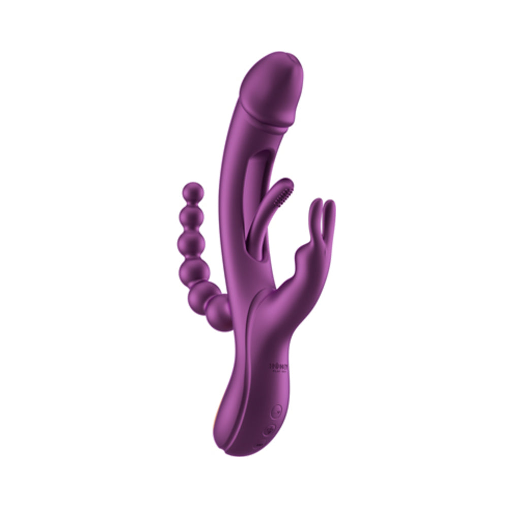 93766B_1000x1000_43171b8c-04c1-47db-a9c5-276fdc4bb9a4 Trilux Kinky Finger Rabbit Vibrator With Anal Beads - Image 1