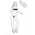 Boobs Boobs Boobs Coloring Book - Image 3