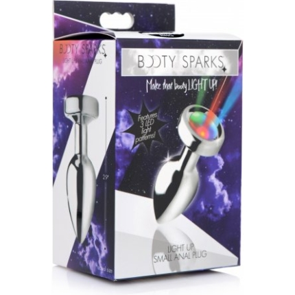 Booty Sparks Light Up Anal Plug - Small