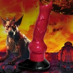 Creature Cocks Hell Hound Red/black