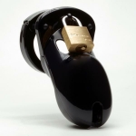 Cb-3000 Black 3in Chastity Cage W/ Complete Kit - Image 2