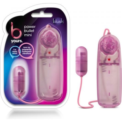 Silver Bullet Mini Vibrator Pink Power Control