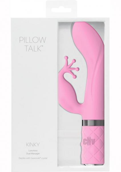 CNVEF-EBMS966165beaa0ca43049 Pillow Talk Kinky Clitoral W/ Swarovski Crystal Pink - Image 1