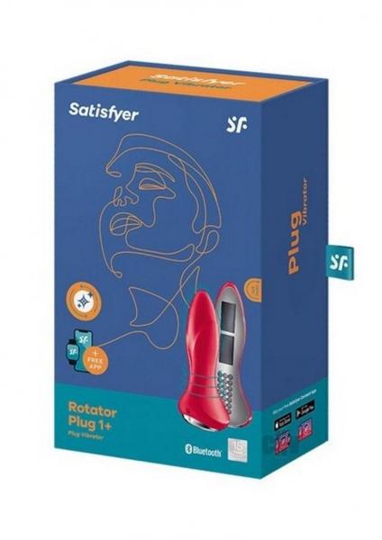 CNVEF-EEIS2346437c4b741b4b Satisfyer Rotator Plug 1 Plus Red - Image 1