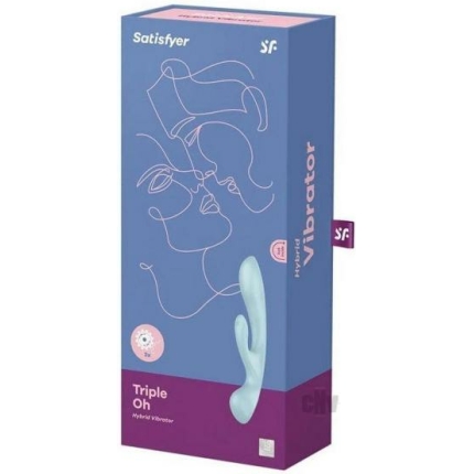 Satisfyer Triple Oh Light Blue