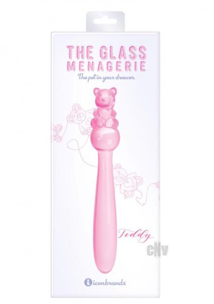 CNVEF-EIC1103-25e54f169011b4 Glass Menage Teddy Dildo Pnk - Image 1