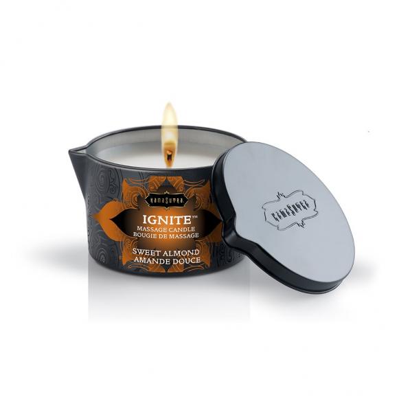 CNVEF-EKS0202_11587047225 Kama Sutra Massage Candle Sweet Almond - Image 1