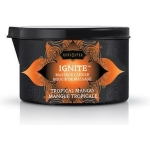 Kama Sutra Ignite Massage Candle Tropical Mango 6oz - Image 2