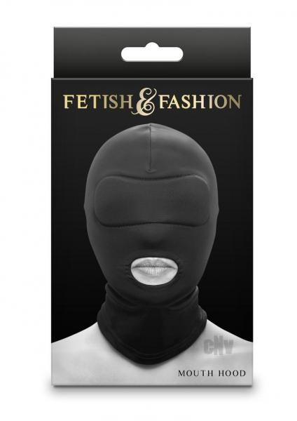 CNVEF-ENS1803-23652664f67712e Fetish Fashion Mouth Hood Blk - Image 1