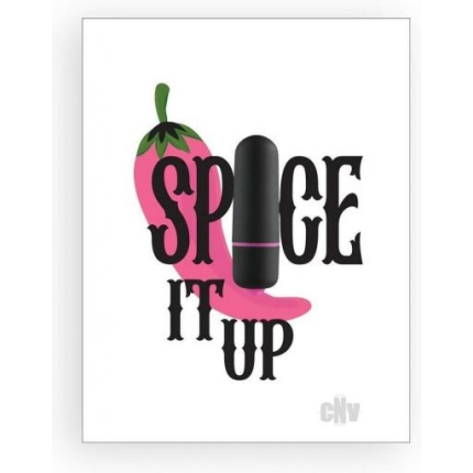 Naughtyvibes Spice It Up Greet Card