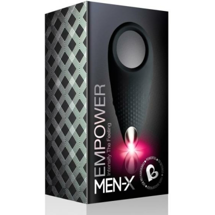 Rocks Off Men-x Empower Couples Stimulator - Black