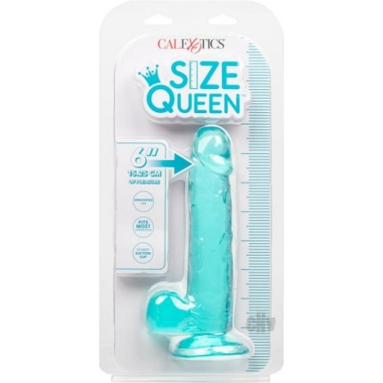 Size Queen 6in Blue