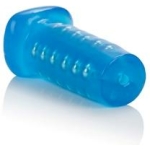 Basic Essentials - Beaded Masturbator Blue - Image 3