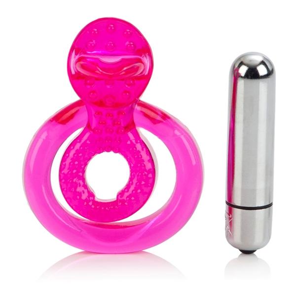 CNVEF-ESE-1801-30-3_31452268271 Dual Clit Flicker With Removable Waterproof Stimulator Pink - Image 1
