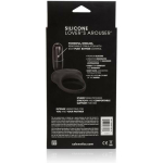 Silicone Lovers Arouser Black Vibrating Ring - Image 3