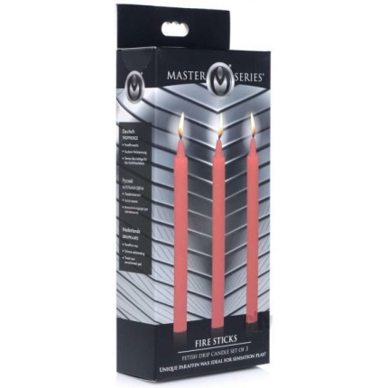 Ms Fire Stick Fetish Candles 3pc
