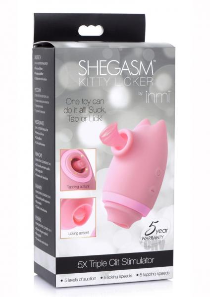 CNVEF-EXR-AG6286023af6653fb6 Kitty Licker 5x 3 In 1 Clit Stimulator - Image 1