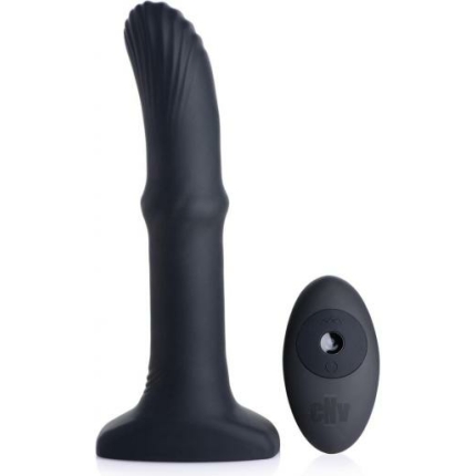 Thunder Plug Sliding Shaft Vibe W/remote