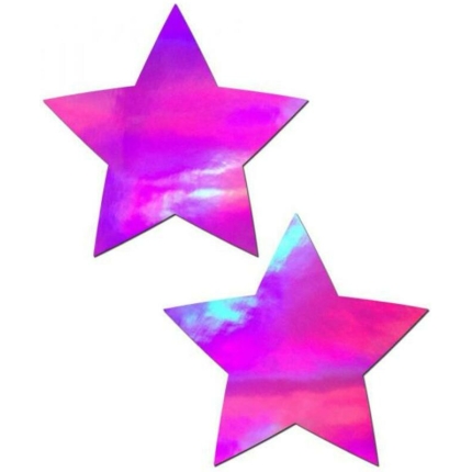 Pastease Holographic Star Pink Pasties O/S