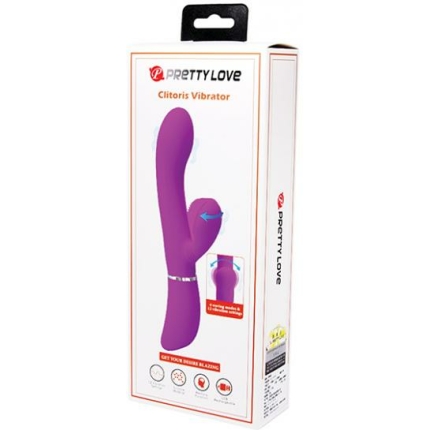 Pretty Love Side To Side Moving Rabbit - Fuchsia