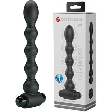 Pretty Love Lynn Vibrating Beads - Black