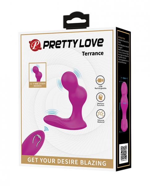 CNVELD-BI-040156W653b8ae4991c4 Pretty Love Terrance Dual Stimulator - Fuchsia - Image 1