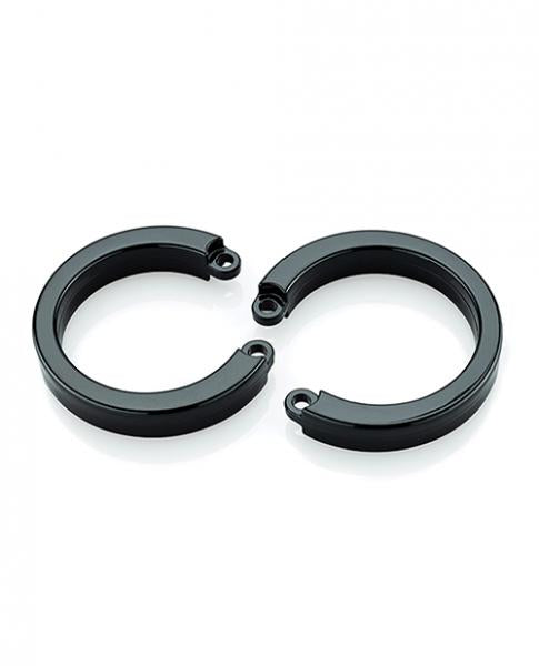 CNVELD-CB57456273a090ec18a Cock Cage U-ring 2 Pack - Black - Image 1